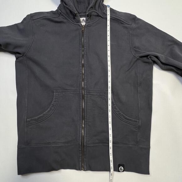 American Giant Hoodie Mens XL Full Zip Sweatshirt Made in USA Heavyweight - Picture 9 of 12